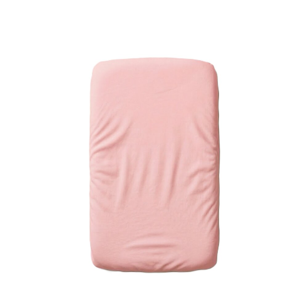 TWINDECO Cearceaf 2 in 1 impermeabil din bumbac organic 90x50 cm Roz