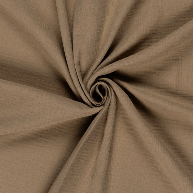 TWINDECO Paturica din muselina 120x100 cm Bej