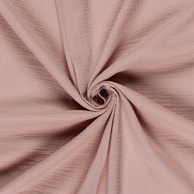 TWINDECO Paturica din muselina 120x100 cm Roz antic