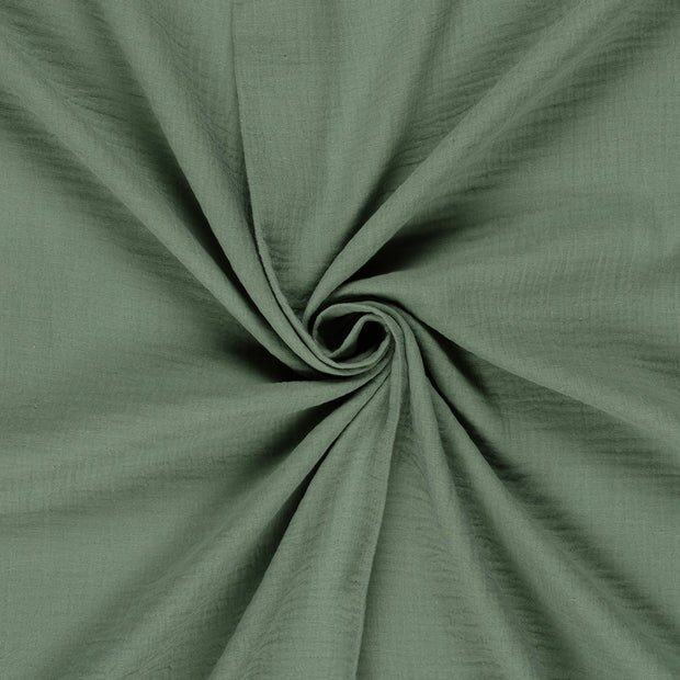 TWINDECO Paturica din muselina 120x100 cm Verde menta