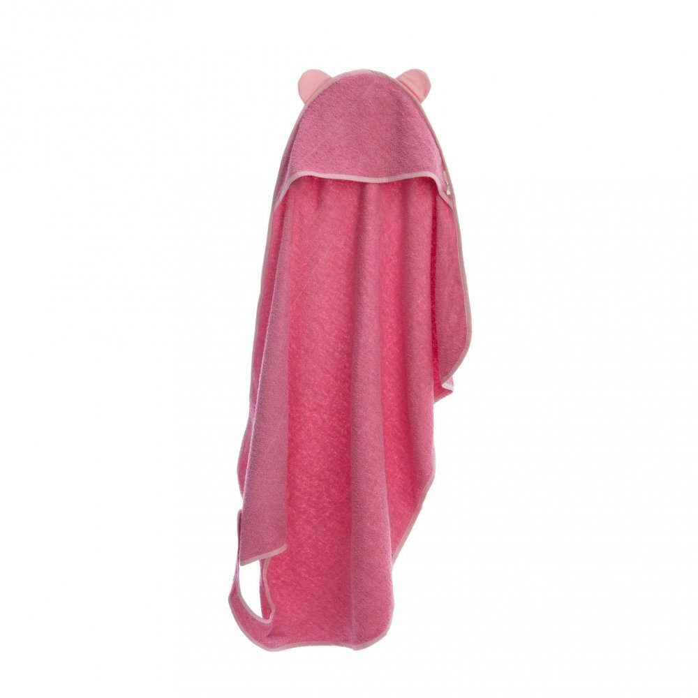 TWINDECO Prosop din bumbac pentru bebelusi 115x75 cm BebeHug Roz antic