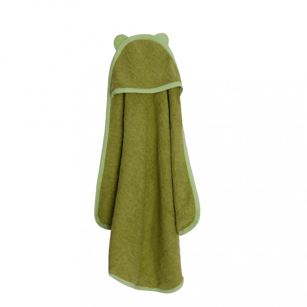 TWINDECO Prosop din bumbac pentru bebelusi 115x75 cm BebeHug Verde