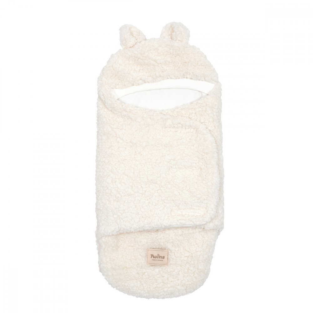 Twins Patura plic din bumbac pentru bebelusi Teddy bej