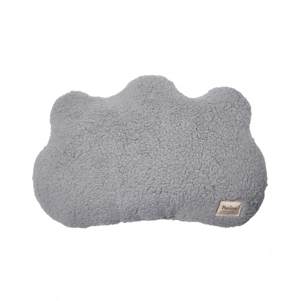 Twins Perna decorativa Teddy gri