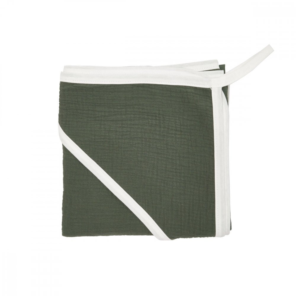 Twins Prosop din muselina 100x100 cm Verde