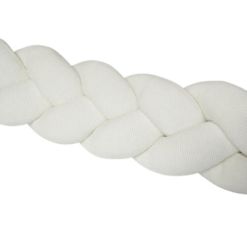 Twins Protectie laterala ivory impletita tip cosita cu 3 fire 200 cm