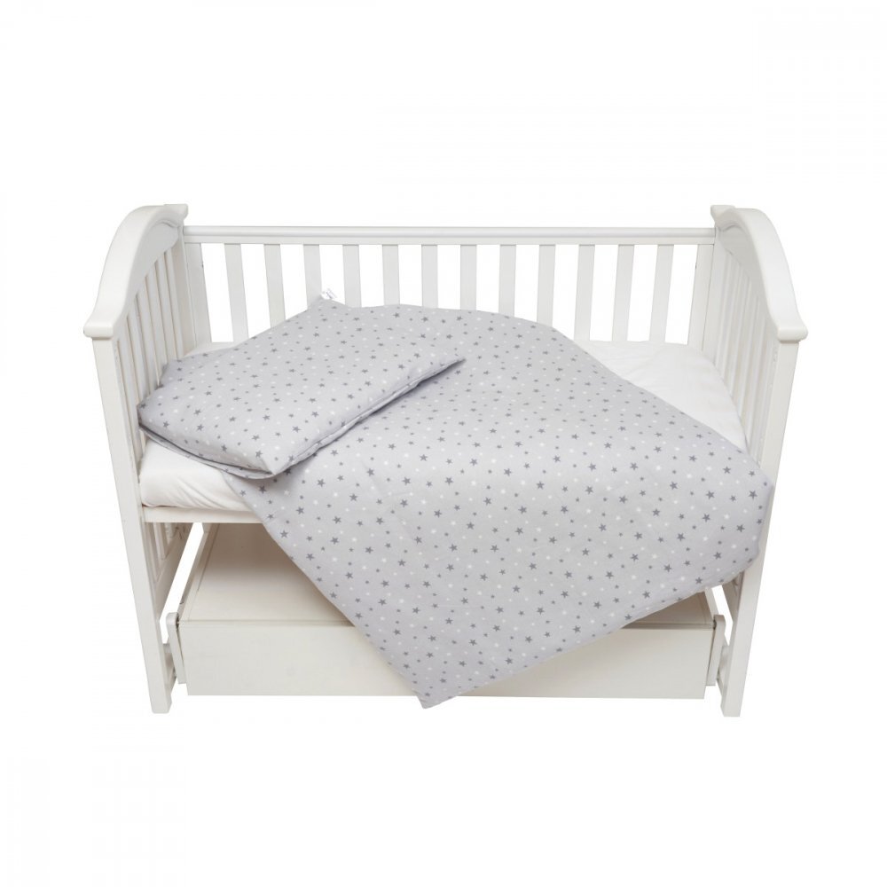 Twins Set de lenjerie din bumbac pentru patut cu 3 piese 120x60 cm