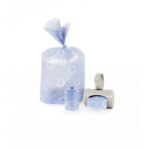 Ubbi Dispenser portabil pentru pungute scutece On The Go gri