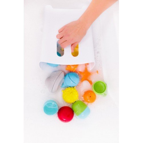 Ubbi Set cadou jucarii de baie si cosulet