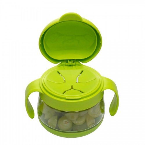 Ubbi Set cani pentru gustare bleu si verde