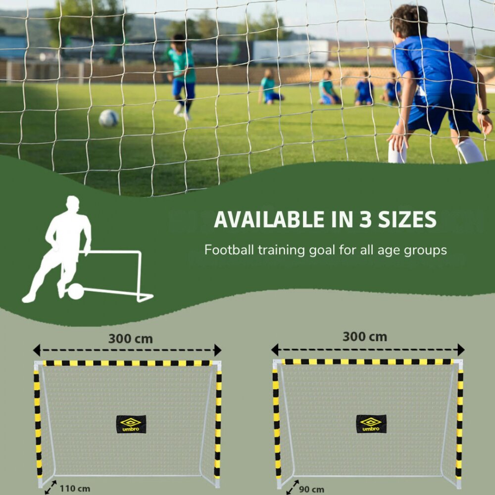 Umbro Poarta de fotbal 300x200x110 cm