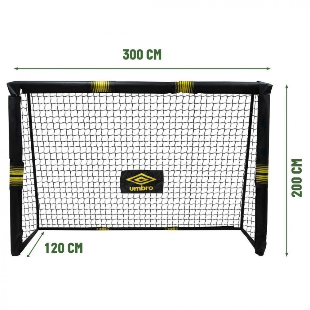 Umbro Poarta de fotbal metalica 300x200x120 cm Pro Tech