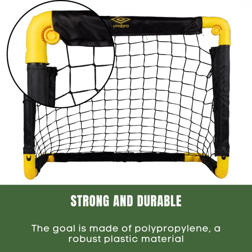 Umbro Set 2 porti de fotbal pliabile 50x44x44 cm