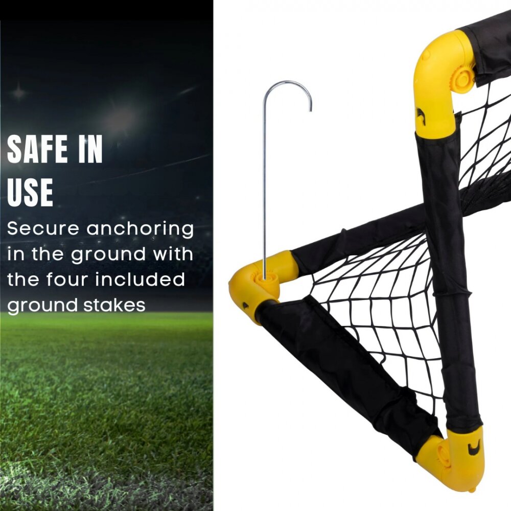 Umbro Set 2 porti de fotbal pliabile 50x44x44 cm