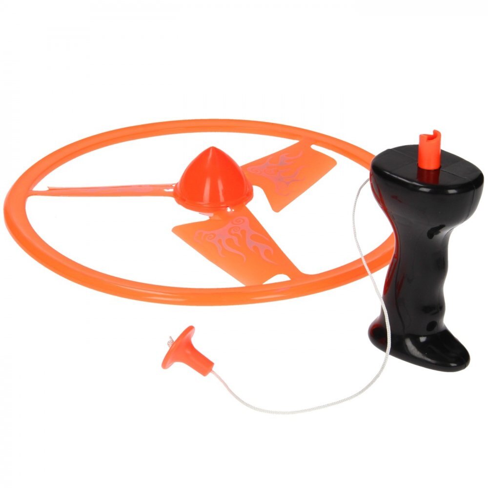 UP Int'l Disc zburator luminos cu dispozitiv de lansare portocaliu 25 cm