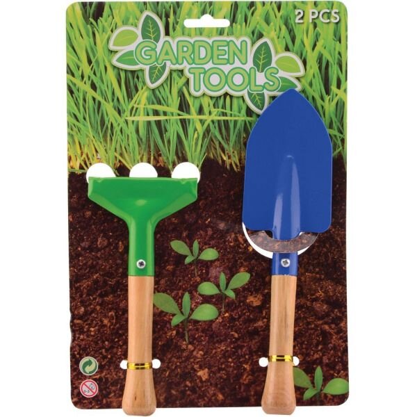 UP Int'l Set 2 scule gradinarit pentru copii 16 22 cm
