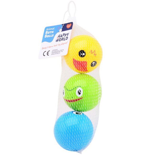 UP Int'l Set 3 mingi gonflabile pentru baie animale