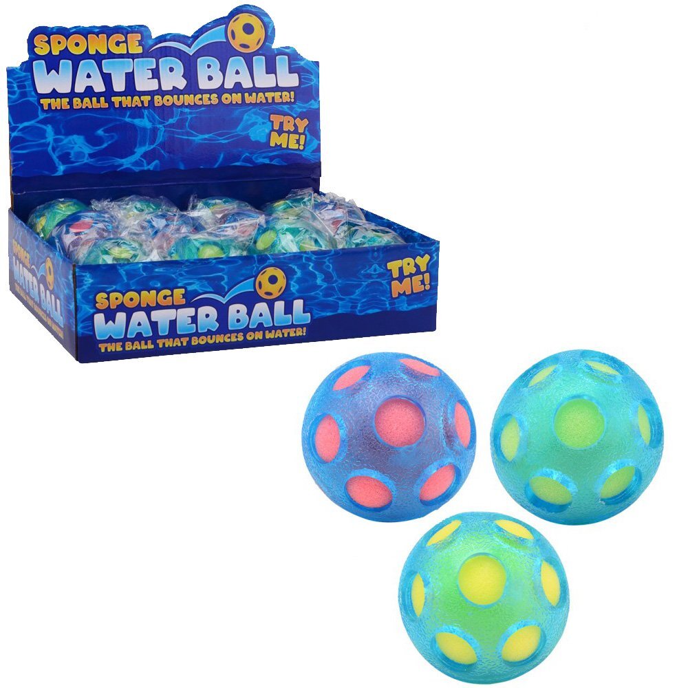 UP Int'l Set 3 mingi pentru apa cu burete 7 cm