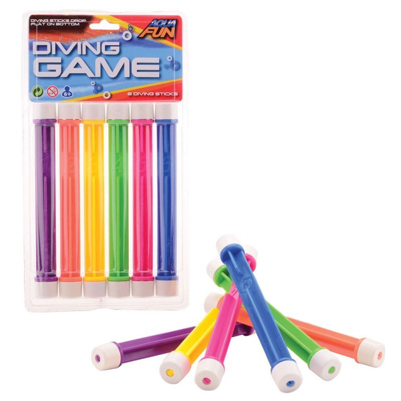 UP Int'l Set 6 bete colorate pentru inot Dive Sticks