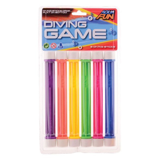UP Int'l Set 6 bete colorate pentru inot Dive Sticks