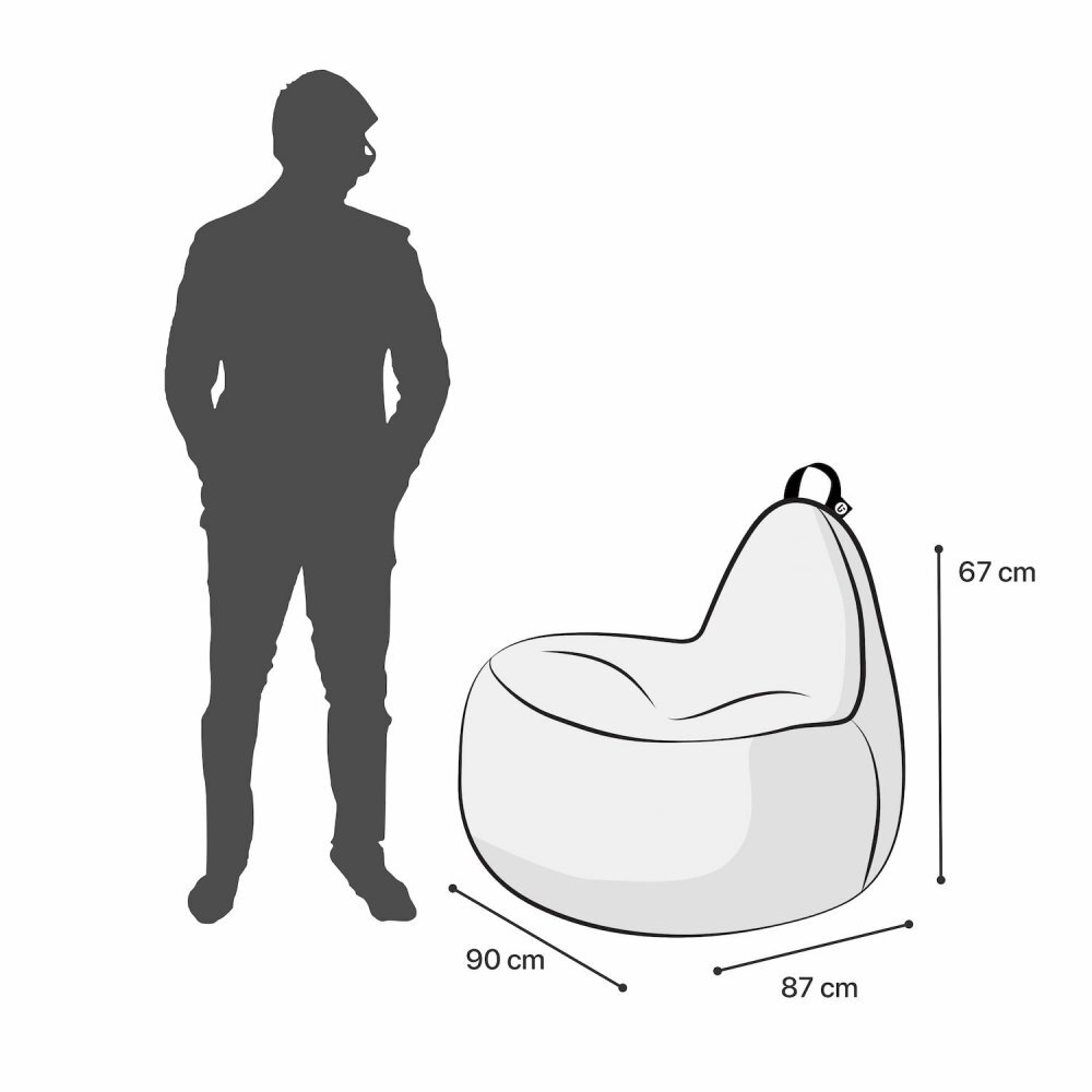 Updeco Fotoliu Puf Bean Bag tip Big Chill LetS Play