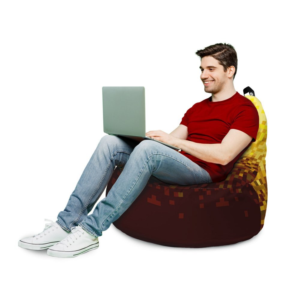 Updeco Fotoliu Puf Bean Bag tip Big Chill minecraft blaze