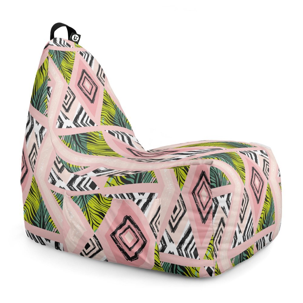 Updeco Fotoliu Puf Bean Bag tip Chill XL Caribbean Grapefruit
