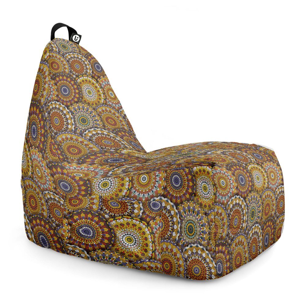 Updeco Fotoliu Puf Bean Bag tip Chill XL Hippie Peace