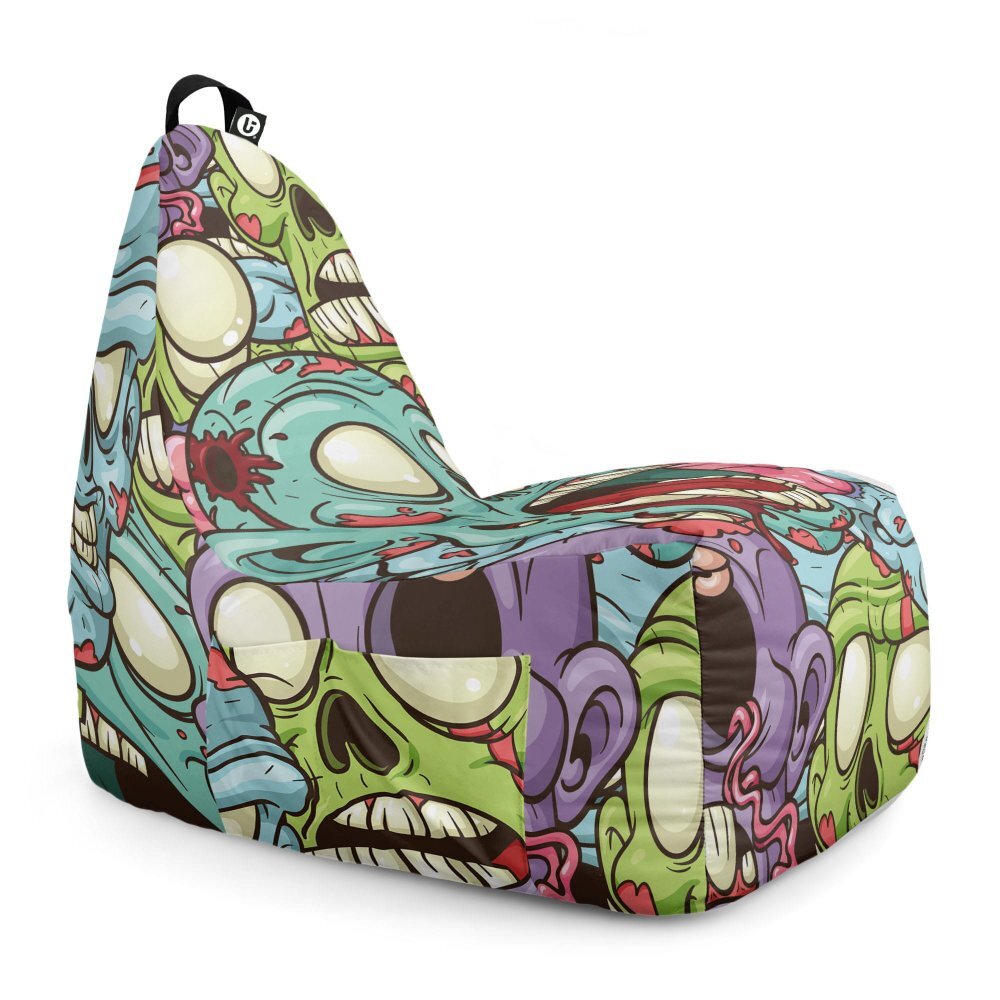 Updeco Fotoliu Puf Bean Bag tip Chill XL Zombie