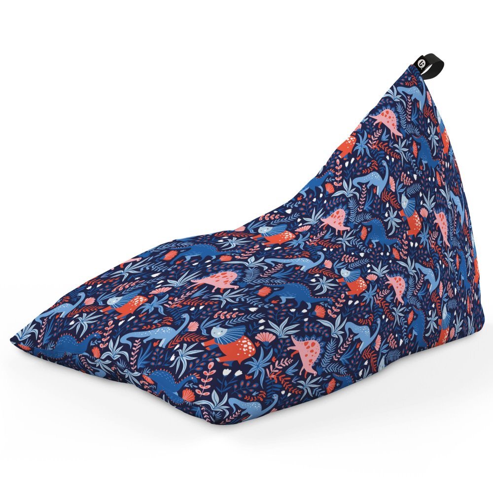 Updeco Fotoliu Puf Bean Bag tip Lounge Dinozauri nocturni