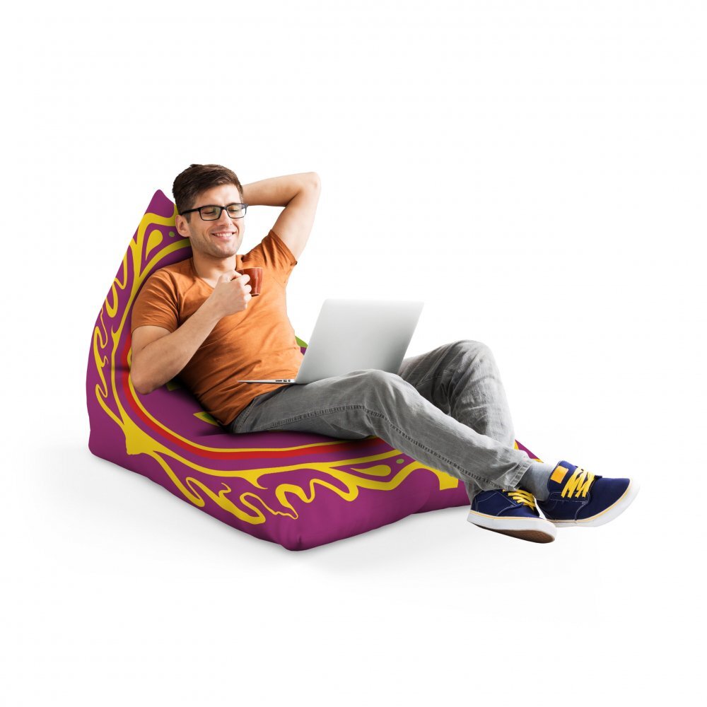 Updeco Fotoliu Puf Bean Bag tip Lounge Hippie groove