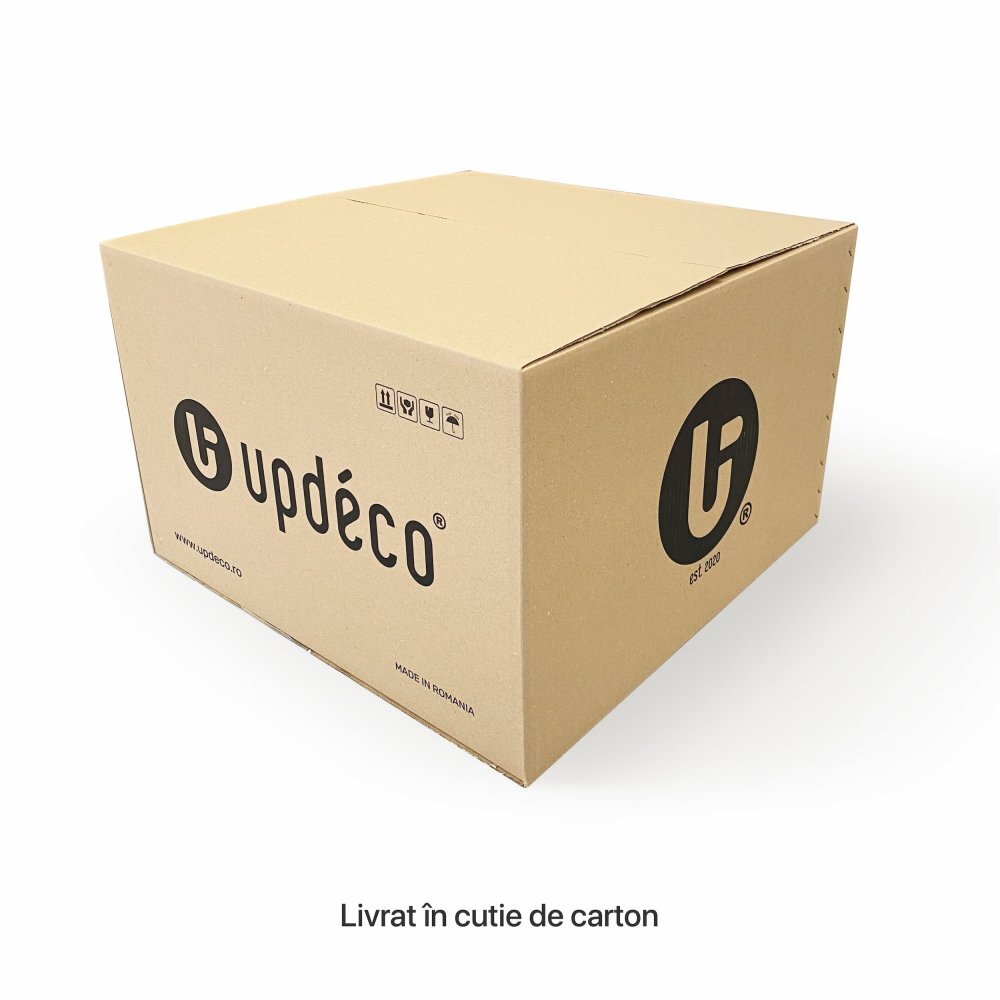 Updeco Fotoliu Puf Bean Bag tip Para L abstract zebra