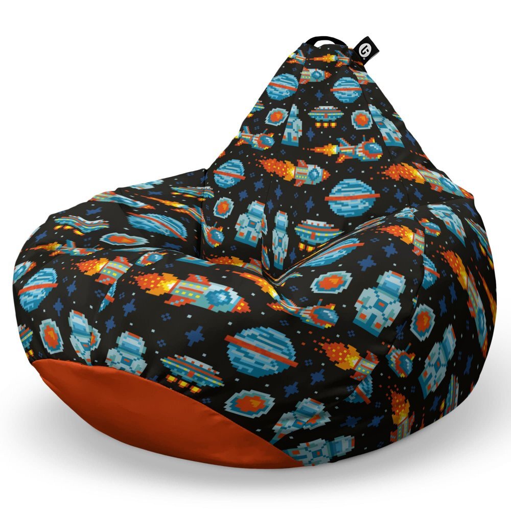Updeco Fotoliu Puf Bean Bag tip Para L game space retro