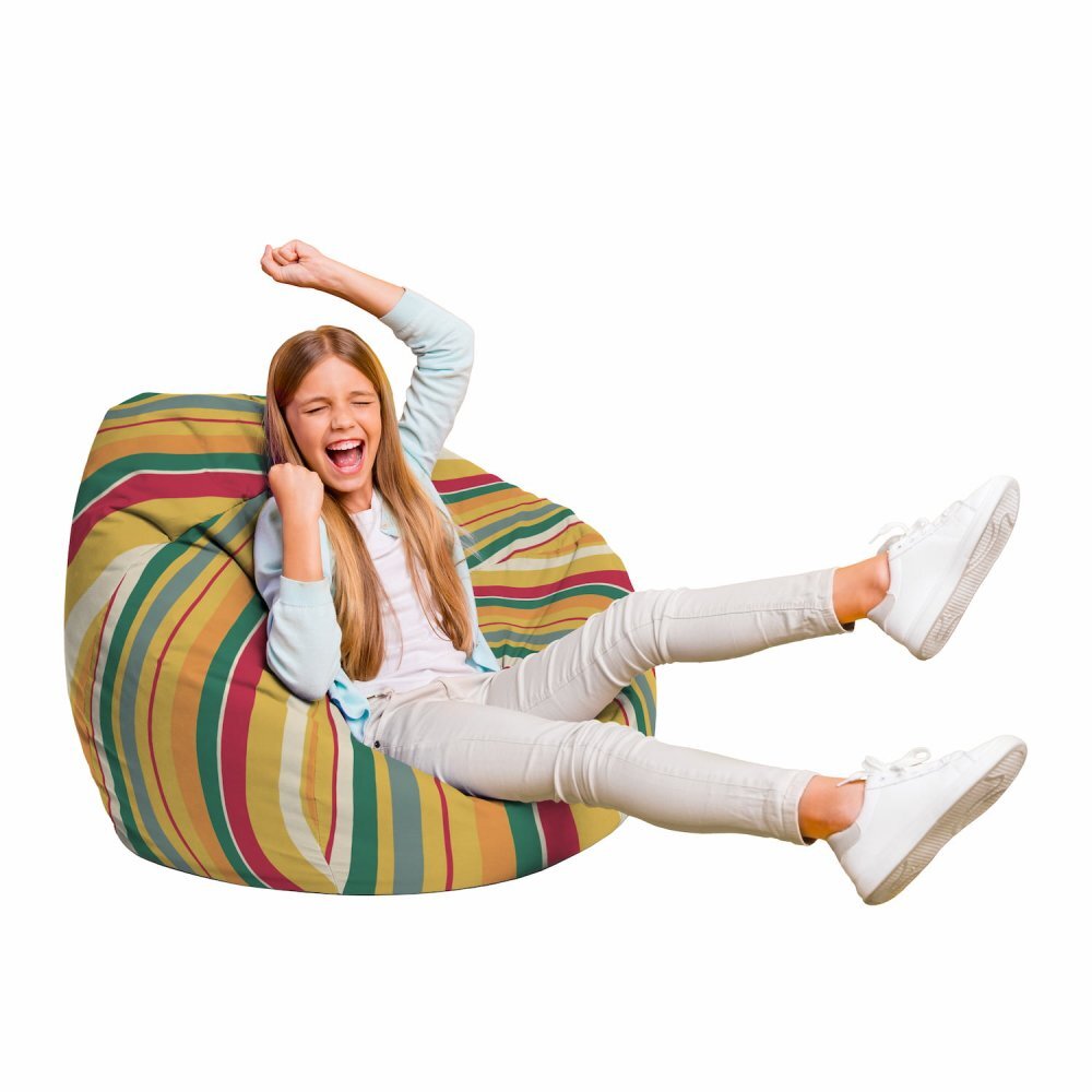 Updeco Fotoliu Puf Bean Bag tip Para L Malibu Sunset