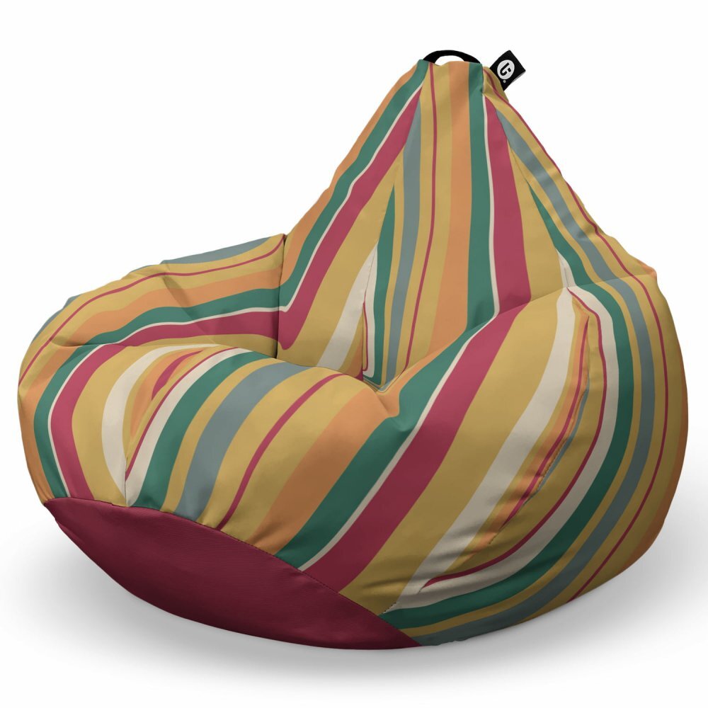 Updeco Fotoliu Puf Bean Bag tip Para L Malibu Sunset