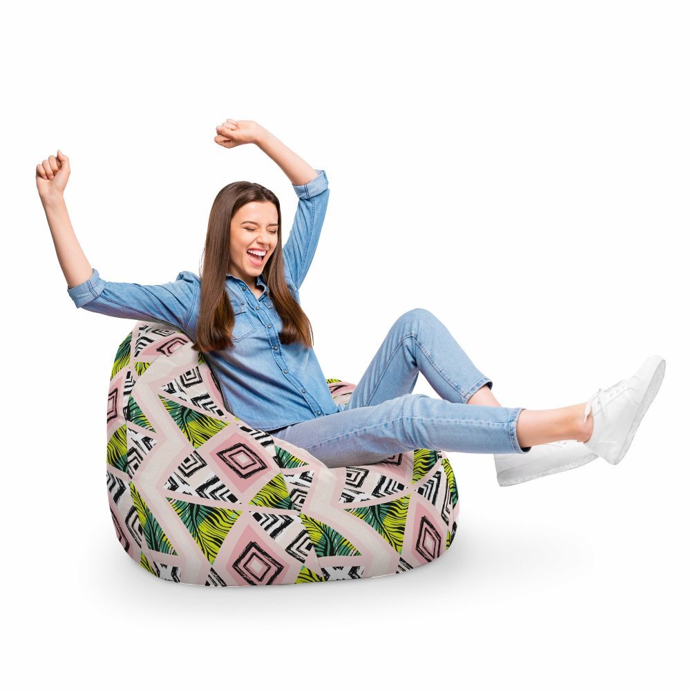 Updeco Fotoliu Puf Bean Bag tip Para XL Caribbean Grapefruit