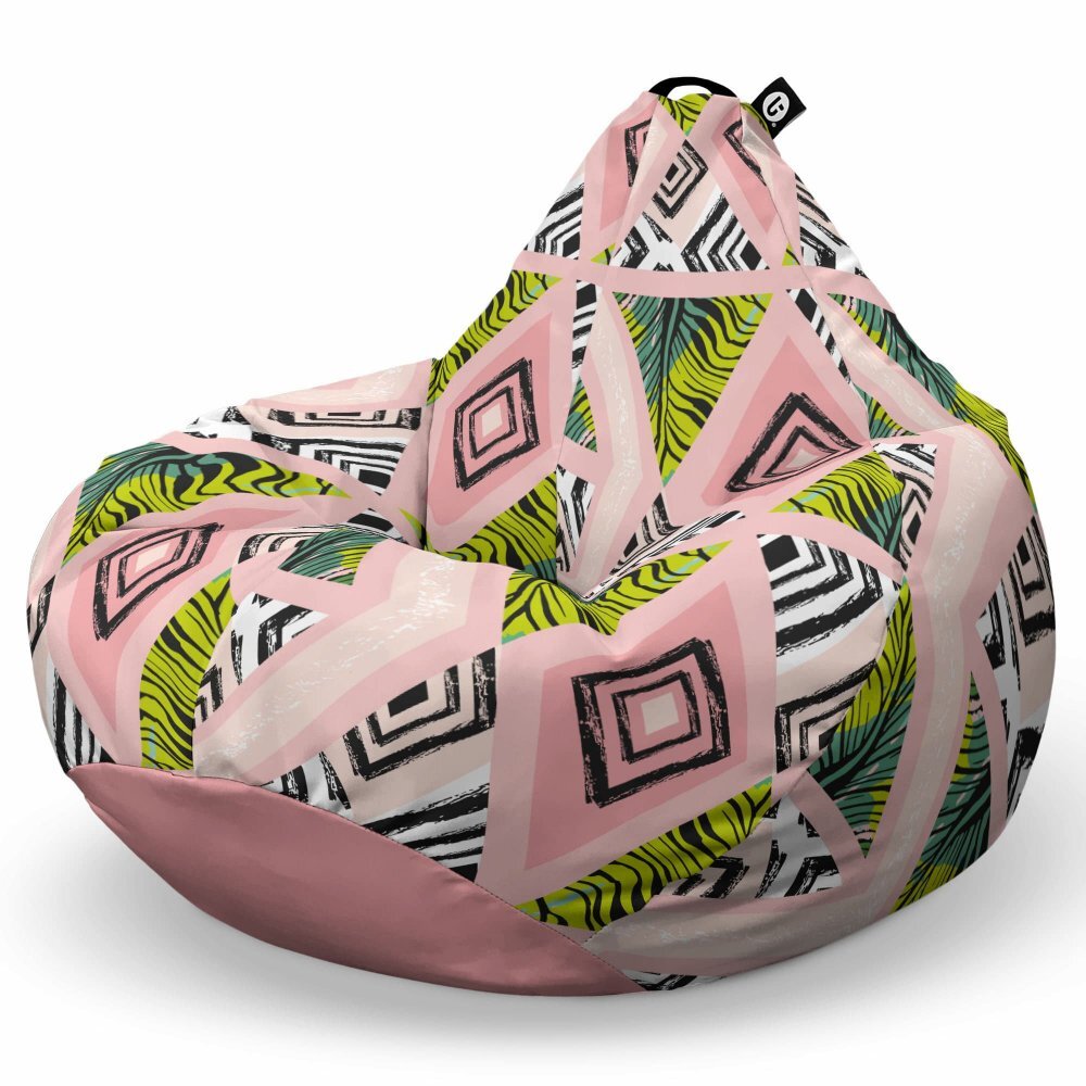 Updeco Fotoliu Puf Bean Bag tip Para XL Caribbean Grapefruit