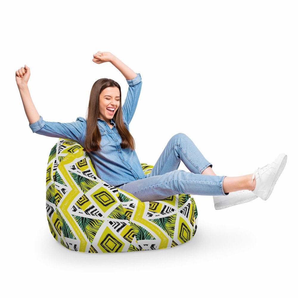 Updeco Fotoliu Puf Bean Bag tip Para XL Caribbean Lime