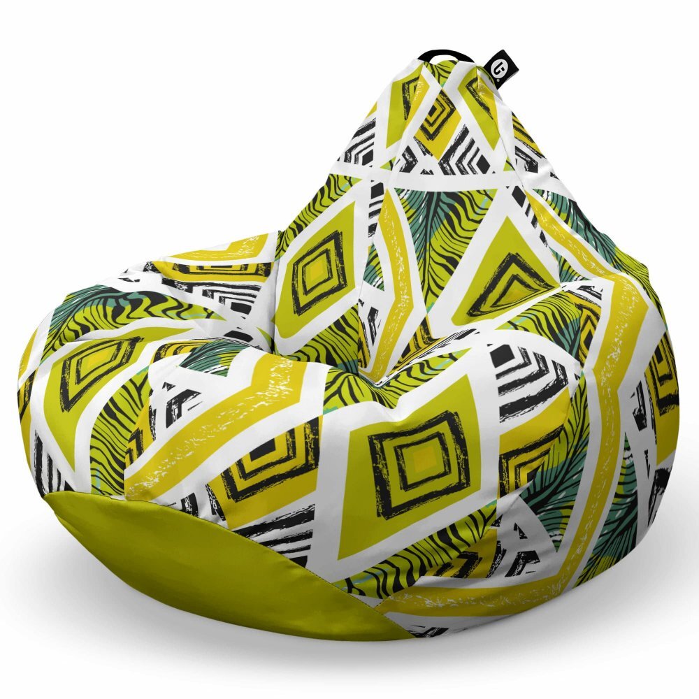 Updeco Fotoliu Puf Bean Bag tip Para XL Caribbean Lime