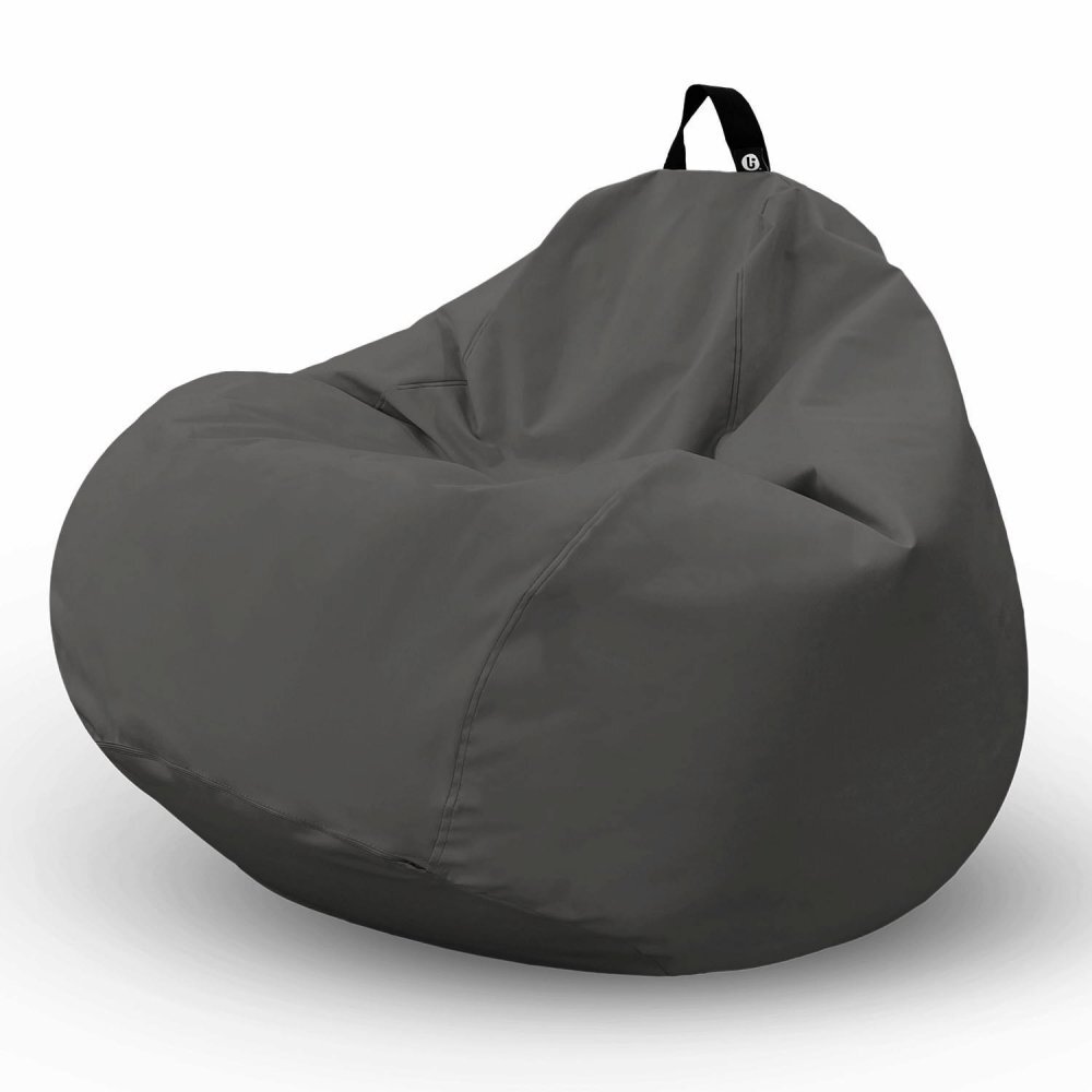 Updeco Fotoliu Puf Bean Bag tip Para XL Chroma Dark Grey