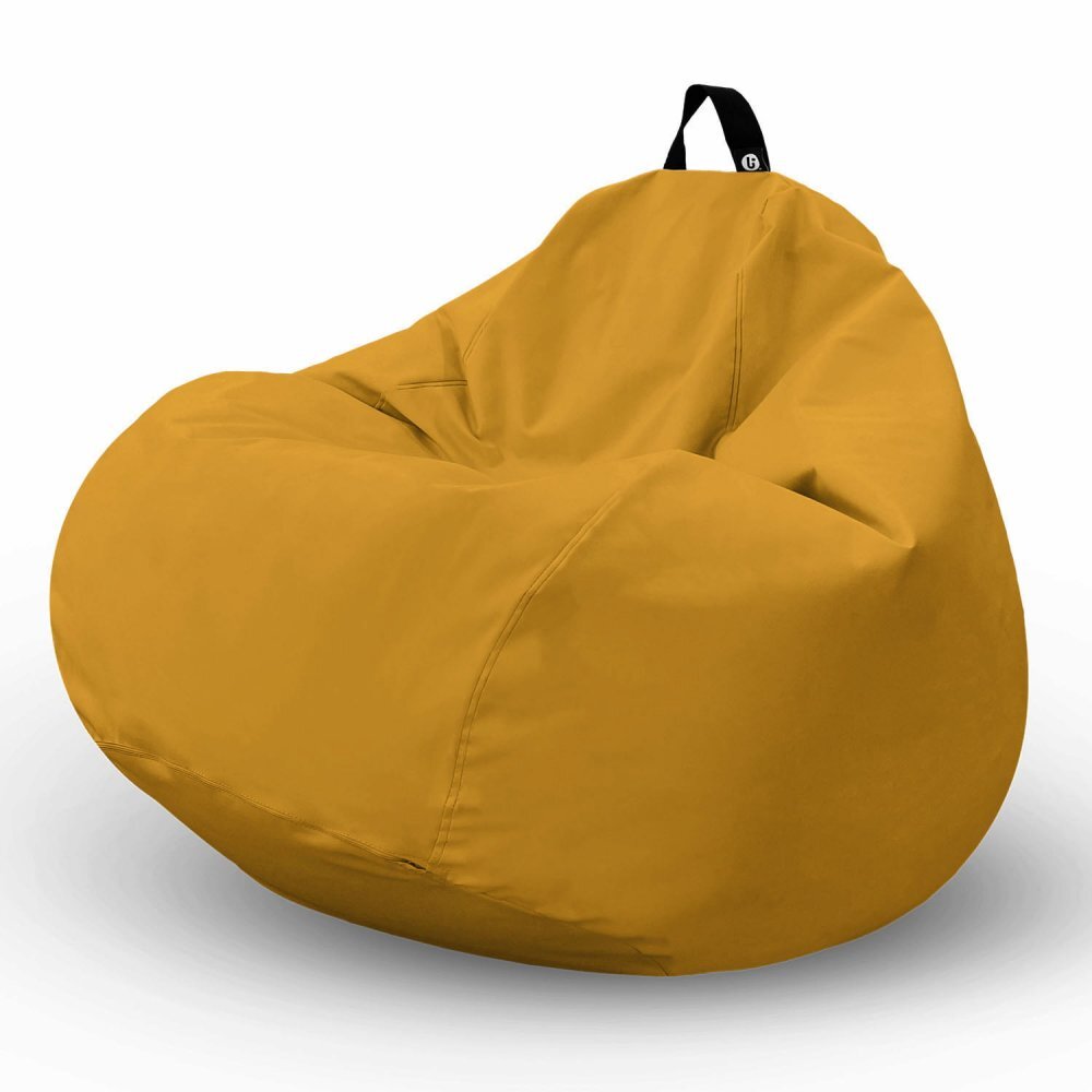 Updeco Fotoliu Puf Bean Bag tip Para XL Chroma Golden Yellow