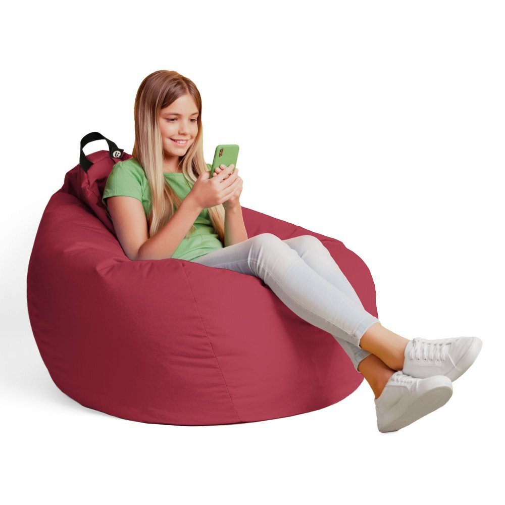 Updeco Fotoliu Puf Bean Bag tip Para XL Chroma Red