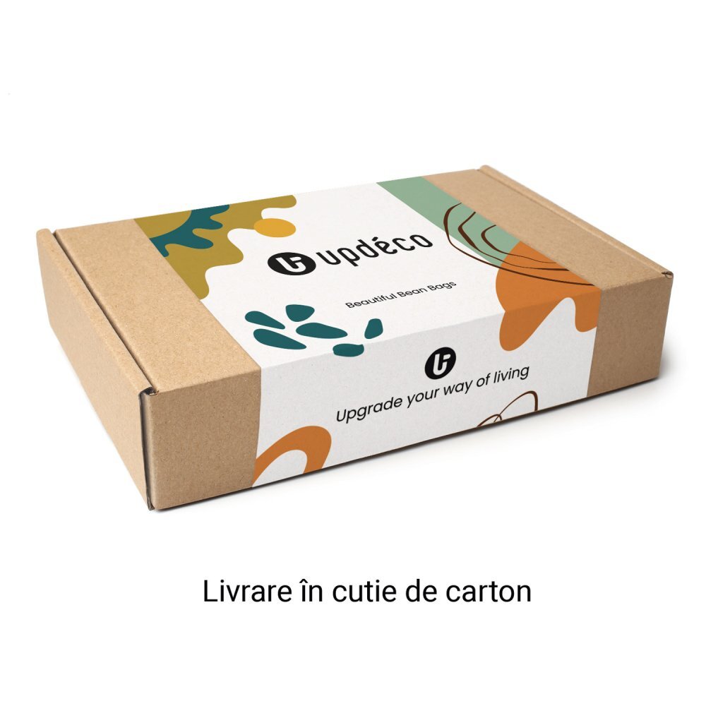 Updeco Husa fotoliu Puf Bean Bag tip Para L fara umplutura maimute