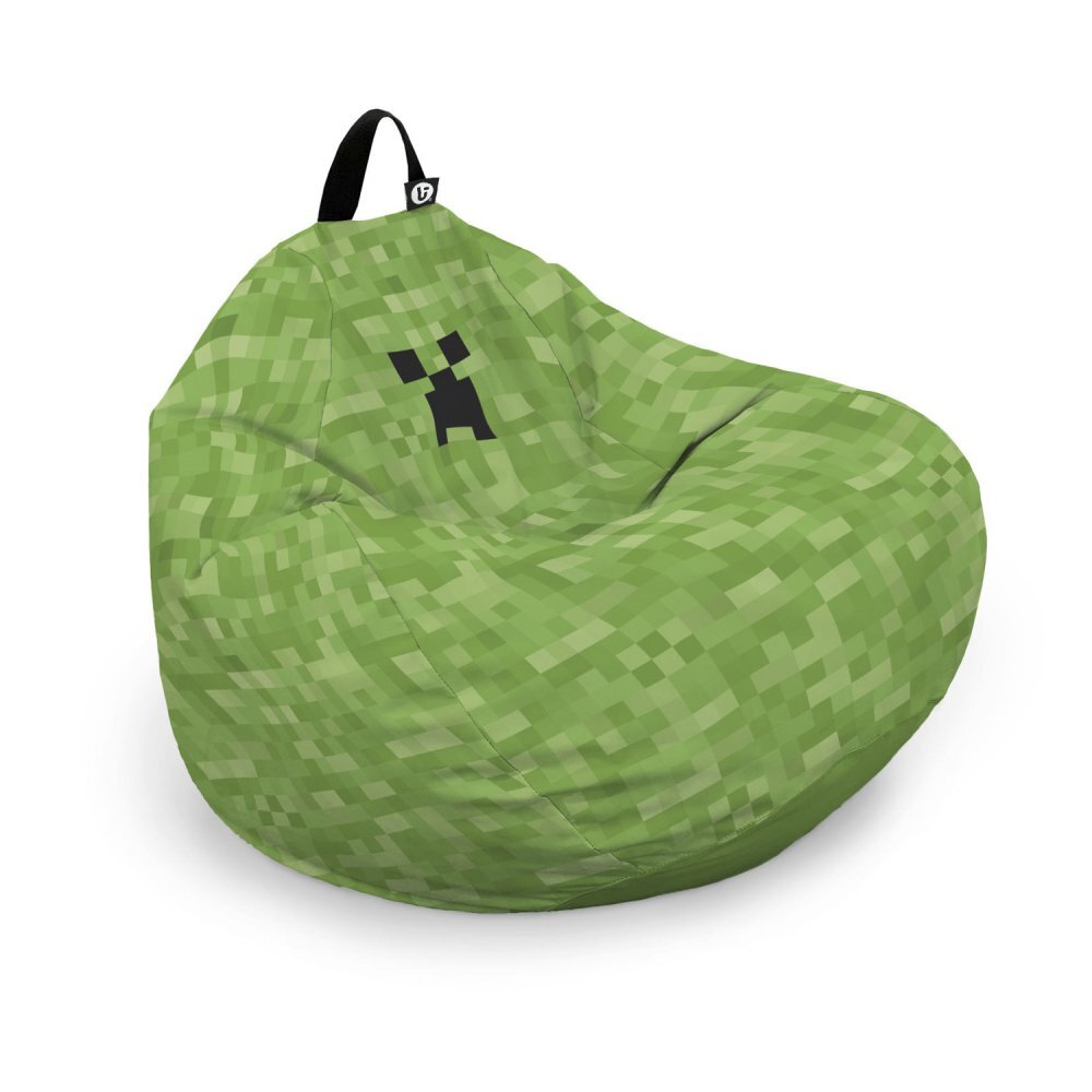 Updeco Husa fotoliu Puf Bean Bag tip Para L fara umplutura minecraft creeper