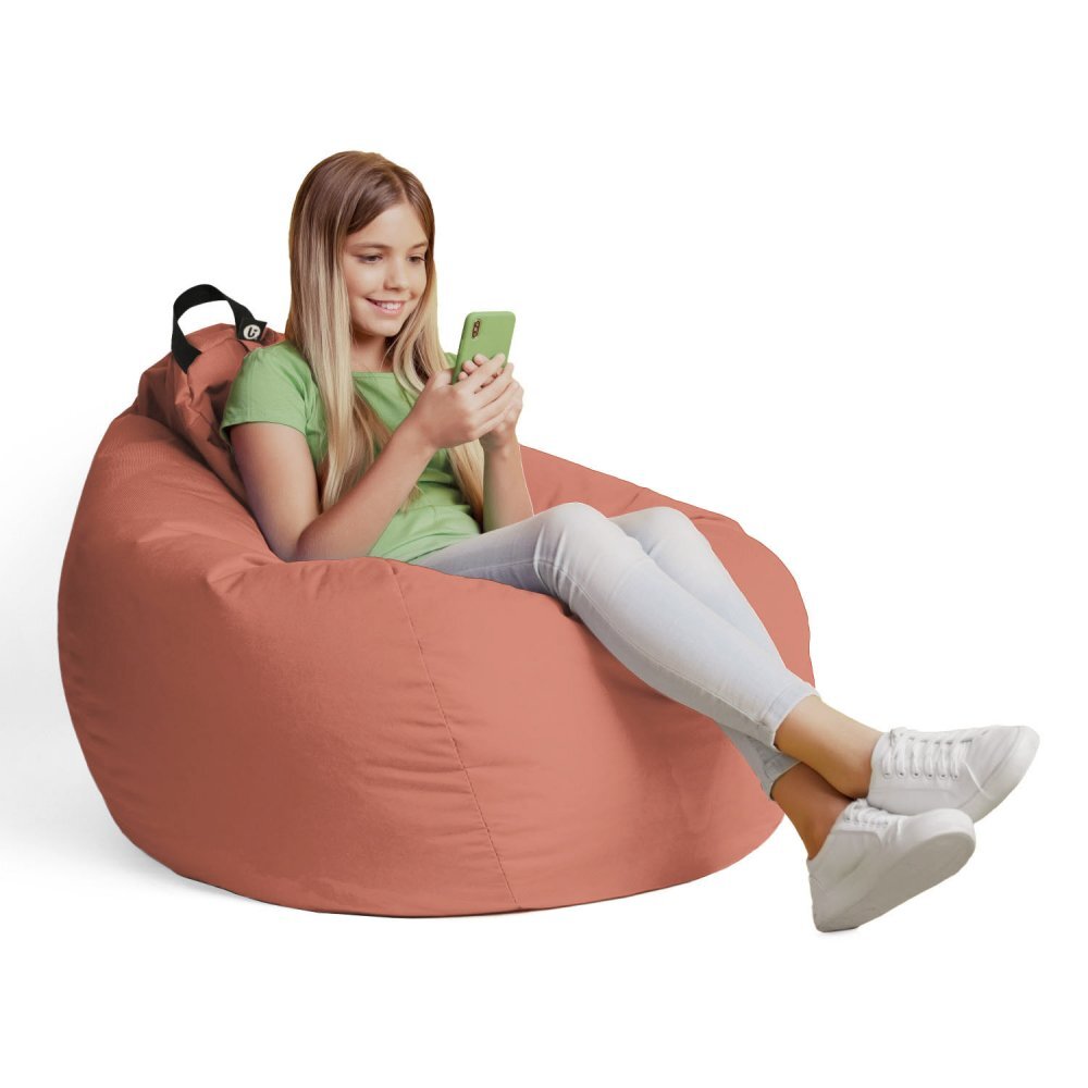 Updeco Husa fotoliu Puf Bean Bag tip Para XL Chroma fara umplutura lava