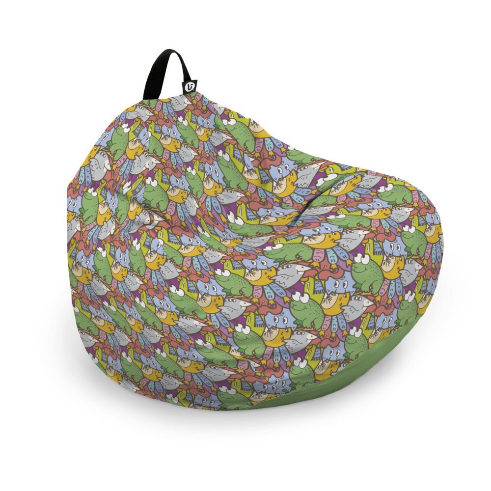 Updeco Husa fotoliu Puf Bean Bag tip Para XL fara umplutura broscute
