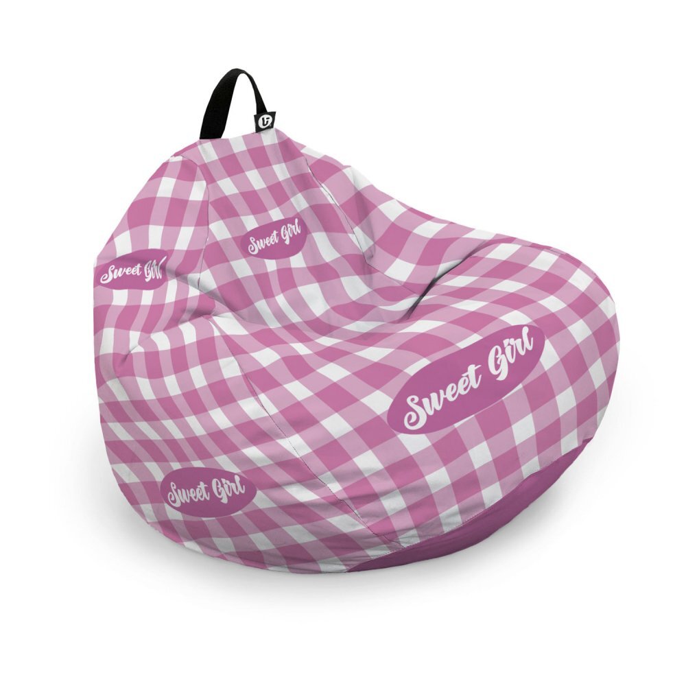 Updeco Husa fotoliu Puf Bean Bag tip Para XL fara umplutura sweet girl