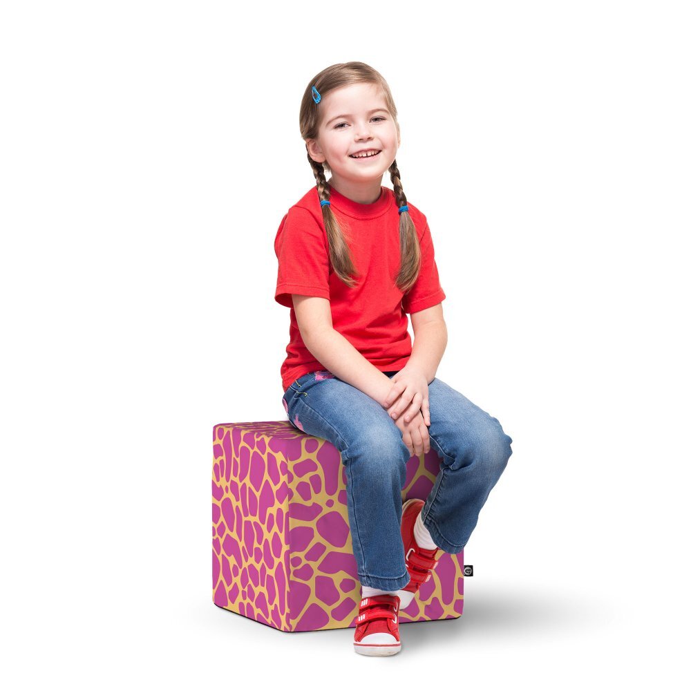 Updeco Taburet Cub L Giraffe pink