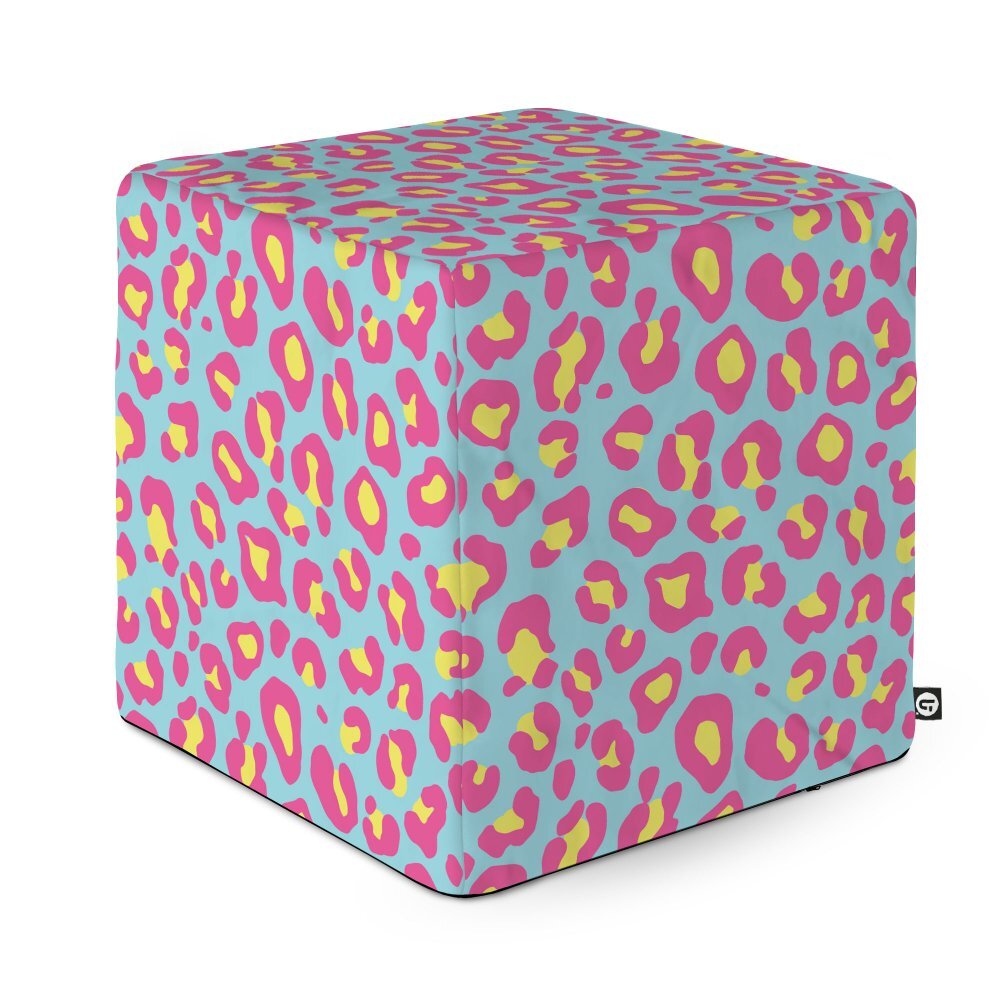 Updeco Taburet cub L Leopard fruitty