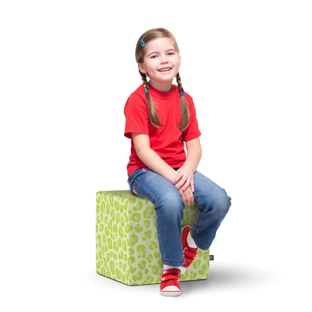 Updeco Taburet Cub L Leopard green